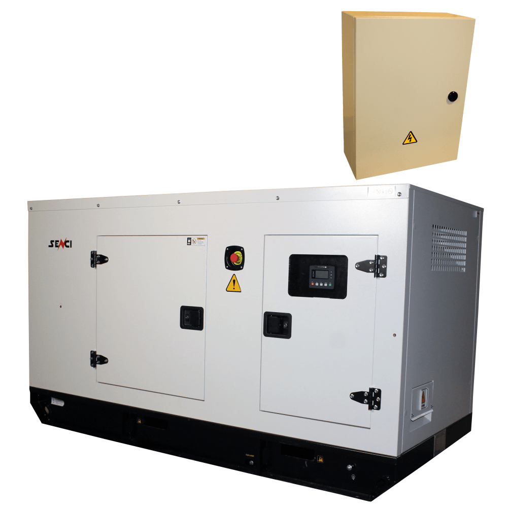 Generator de curent Senci SCDE 34YS-ATS, 34 kVA, 400V, AVR